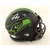 Image 1 : JAXSON SMITH NJIGBA SIGNED SEATTLE SEAHAWKS MINI HELMET (JSA COA)