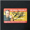 Image 1 : BOB ODENKIRK SIGNED BETTER CALL SAUL BUSINESS CARD - KB COA