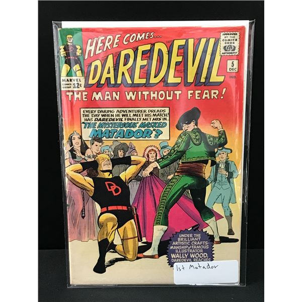 DAREDEVIL #5 1ST MATADOR - MARVEL COMICS