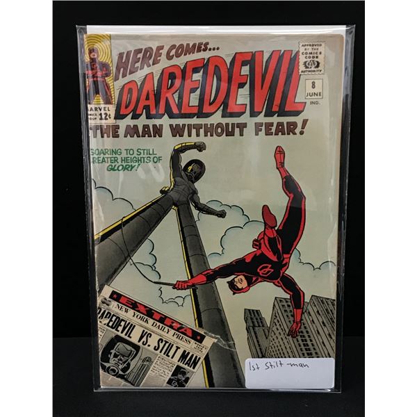 DAREDEVIL #8 1ST STILTMAN - MARVEL COMICS