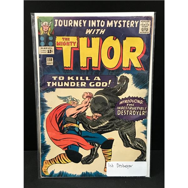 JOURNEY INTO MYSTERY THE MIGHTY THOR #118 1ST DESTROYER - MARVEL COMICS