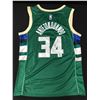 Image 1 : GIANNIS ANTETOKOUNMPO SIGNED MILWAUKEE BUCKS BASKETBALL JERSEY - KB COA