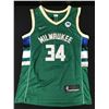 Image 3 : GIANNIS ANTETOKOUNMPO SIGNED MILWAUKEE BUCKS BASKETBALL JERSEY - KB COA