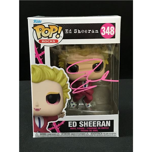 ED SHEERAN SIGNED FUNKO POP - ACE COA