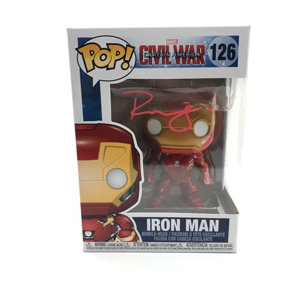 ROBERT DOWNEY JR SIGNED FUNKO POP - KB COA