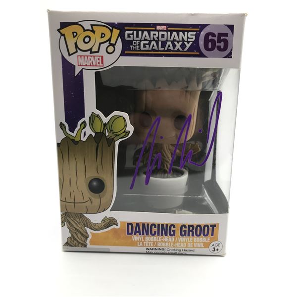 VIN DIESEL SIGNED GROOT FUNKO POP - KB COA