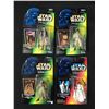 Image 1 : LOT OF 4  VINTAGE STAR WARS ACTION FIGURES - ON CARD
