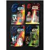 Image 1 : LOT OF 4  VINTAGE STAR WARS ACTION FIGURES - ON CARD