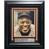 Image 1 : WILLIE MAYS SIGNED AND FRAMED 8X11.5 MAGAZINE - BECKETT COA
