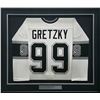 Image 1 : WAYNE GRETZKY LOS ANGELES KINGS WHITE JERSEY - BECKETT COA