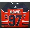 Image 2 : CONNOR MCDAVID SIGNED AND FRAMED EDMONTON OILERS JERSEY - BECKETT COA