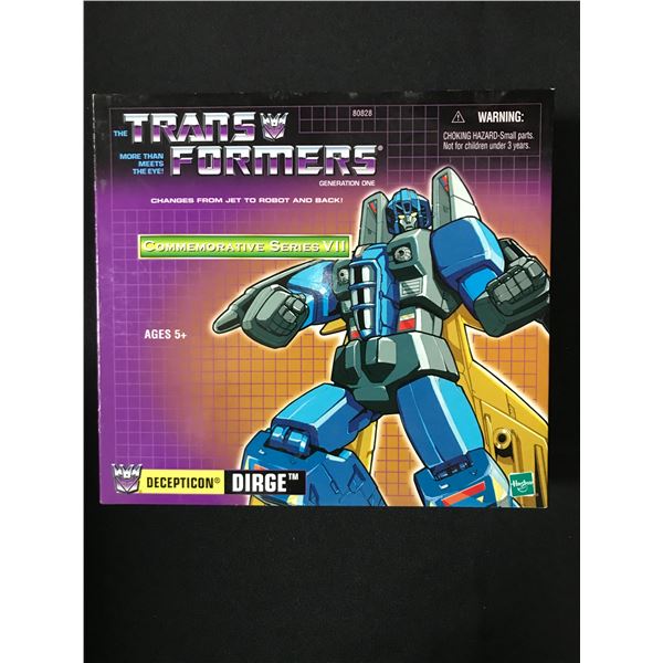 NEW IN BOX TRANSFORMERS COMMEMORATIVE SERIES DIRGE