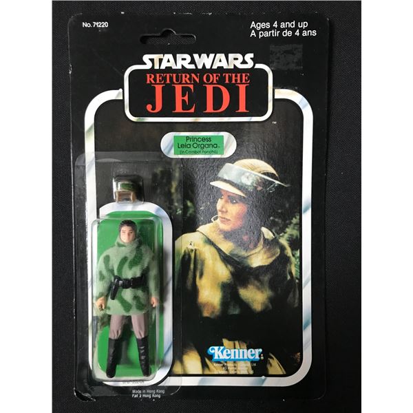 VINTAGE MINT IN CARD STAR WARS RETURN OF THE JEDI PRINCESS LEIA 77 BACK
