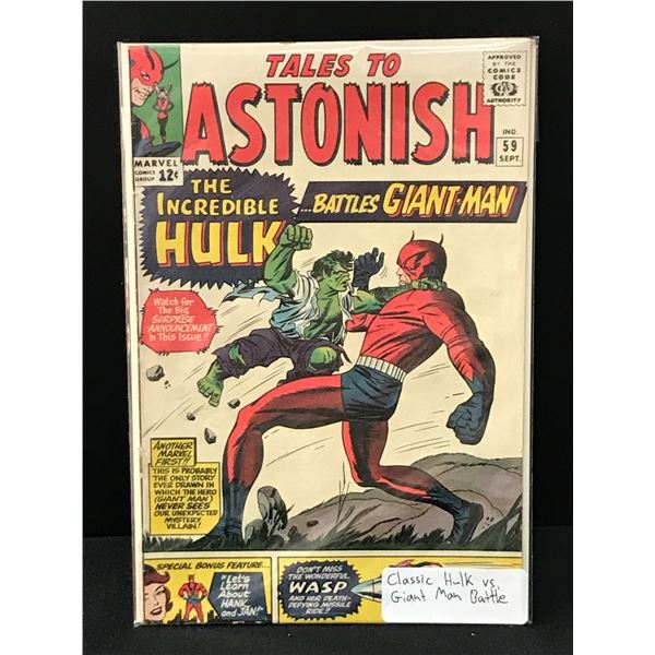 TALES TO ASTONISH #59 - MARVEL COMICS