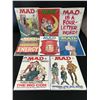 Image 1 : LOT OF 8 MAD MAGAZINES