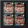 Image 1 : RETIRED LOT OF 4 LEGO DUNGEONS AND DRAGONS MINI FIGURES PACKS