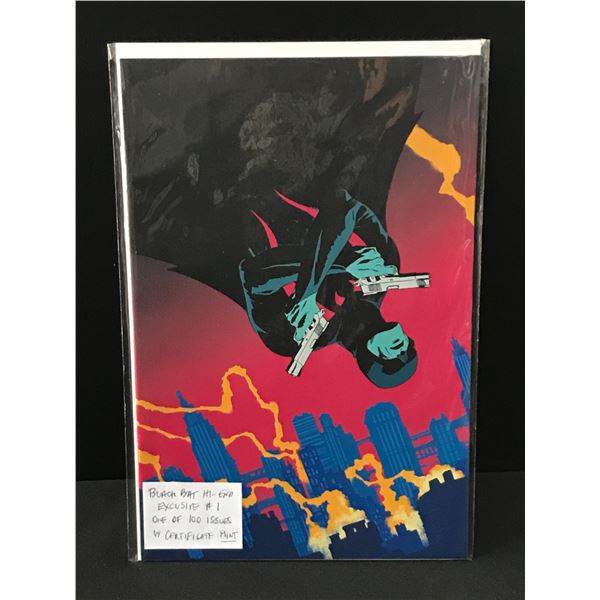 BLACK BAT #1 ONLY 100 COPIES MADE WITH COA