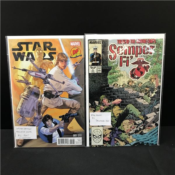 LOT OF 2 MARVEL COMICS
