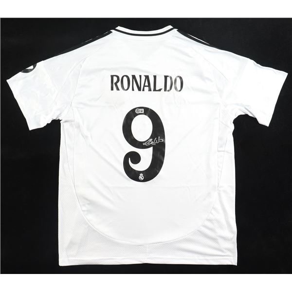 CRISTIANO RONALDO SIGNED EMIRATE JERSEY - BECKETT COA