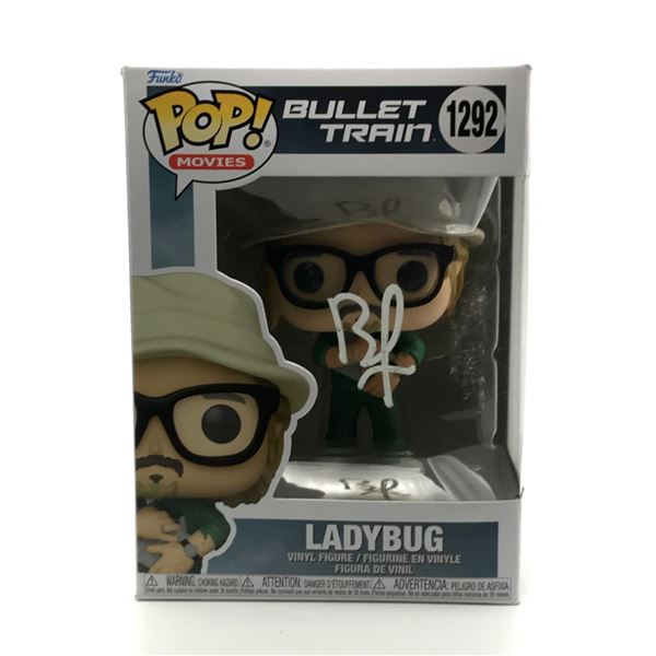 BRAD PITT SIGNED LADYBUG FUNKO POP - KB COA