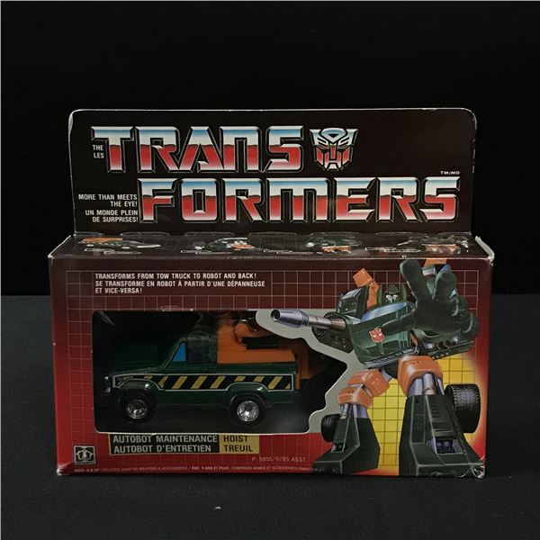 TRANSFORMERS AUTOBOT MAINTENANCE HOIST IN BOX