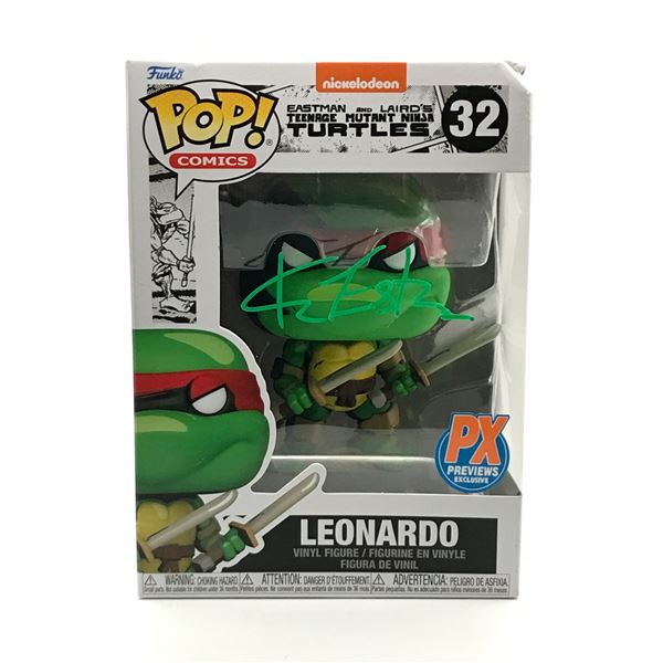 KEVIN EASTMAN SIGNED LEONARDO FUNKO POP - KB COA