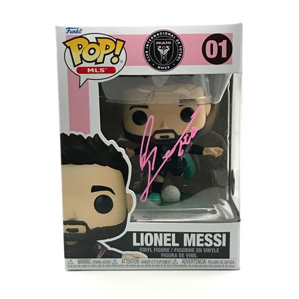 LIONEL MESSI SIGNED FUNKO POP - ACE COA