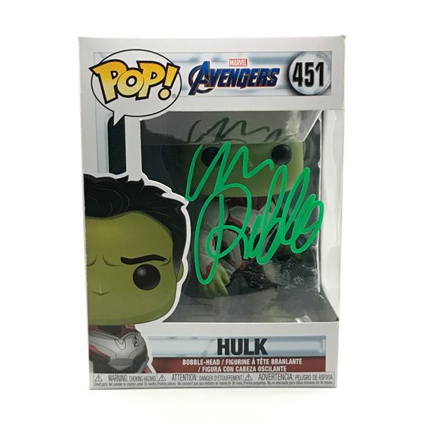 MARK RUFFALO SIGNED HULK FUNKO POP - KB COA