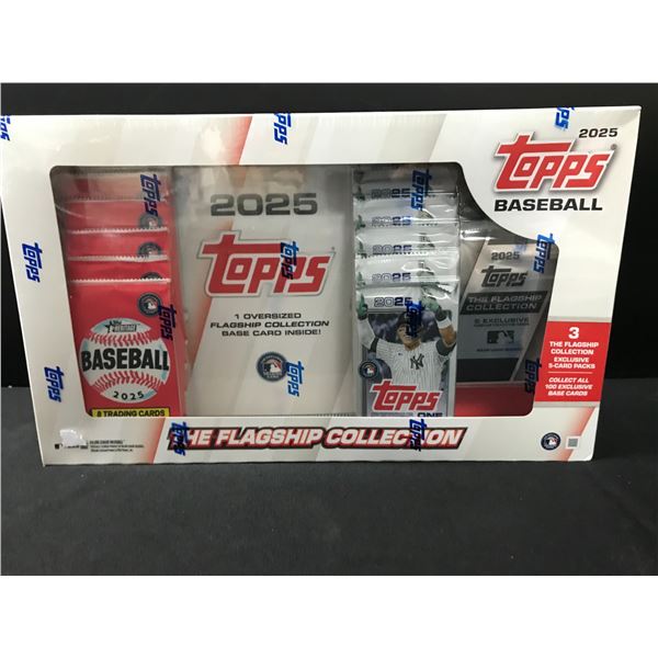 2025 TOPPS BASEBALL THE FLAGSHIP COLLECTION SEALED BOX