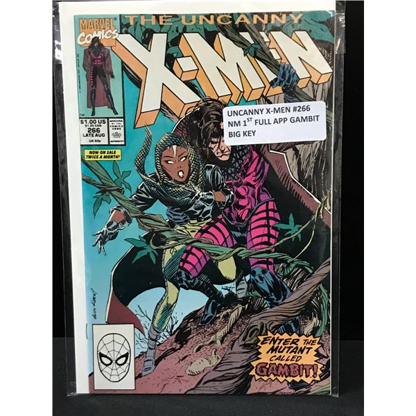X-MEN #266 1ST FULL APPEARANCE OF GAMBIT - MARVEL COMICS