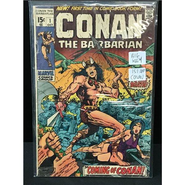 CONAN THE BARBARIAN #1 1ST APPEARANCE OF CONAN - MARVEL COMICS