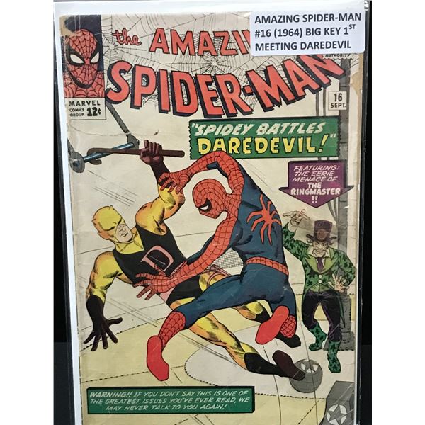 THE AMAZING SPIDERMAN #16 - MARVEL COMICS