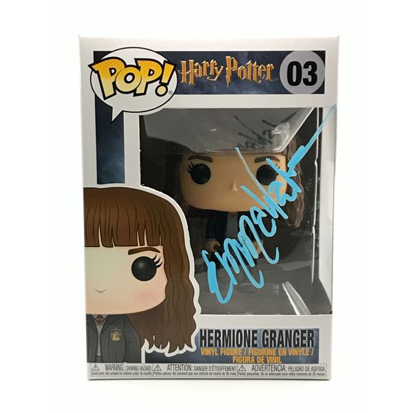 EMMA WATSON SIGNED HERMIONE GRANGER FUNKO POP - KB COA