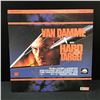 Image 1 : JEAN CLAUDE VAN DAMME SIGEND HARD TARGET LASER DISC (CELEBRITY AUTHENTICS COA)