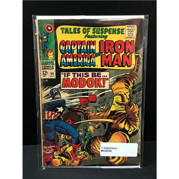 TALES OF SUSPENSE #94 1ST MODOK - MARVEL COMICS