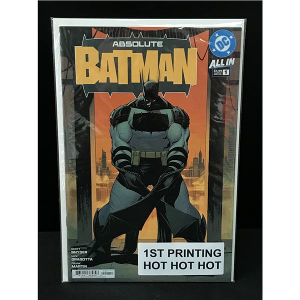 DC COMICS NO.1 ABSOLUTE BATMAN (1ST PRINTING)