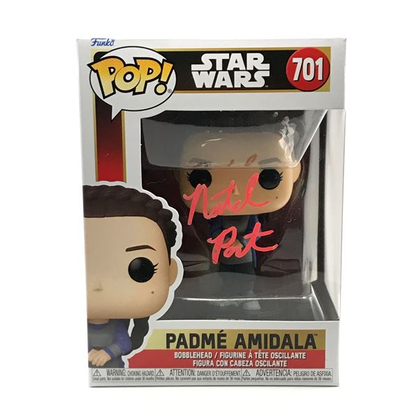 NATALIE PORTMAN SIGNE STAR WARS FUNKO POP - KB COA