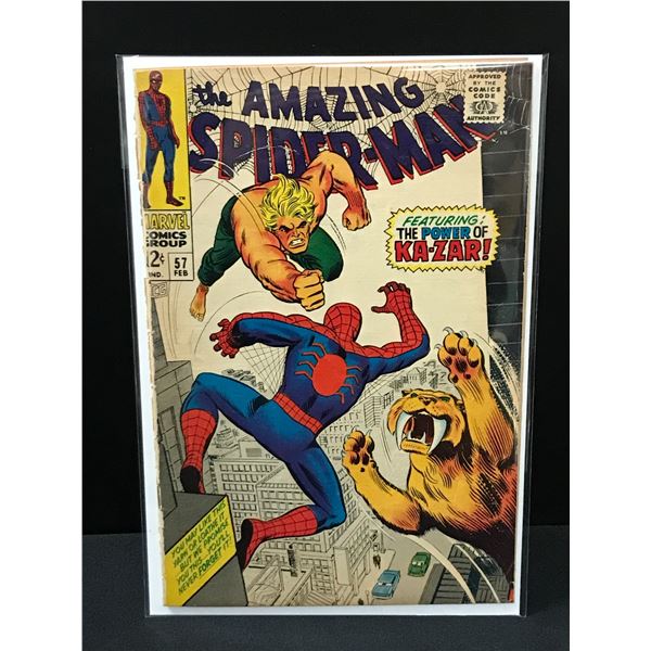 THE AMAZING SPIDERMAN #57 - MARVEL COMICS