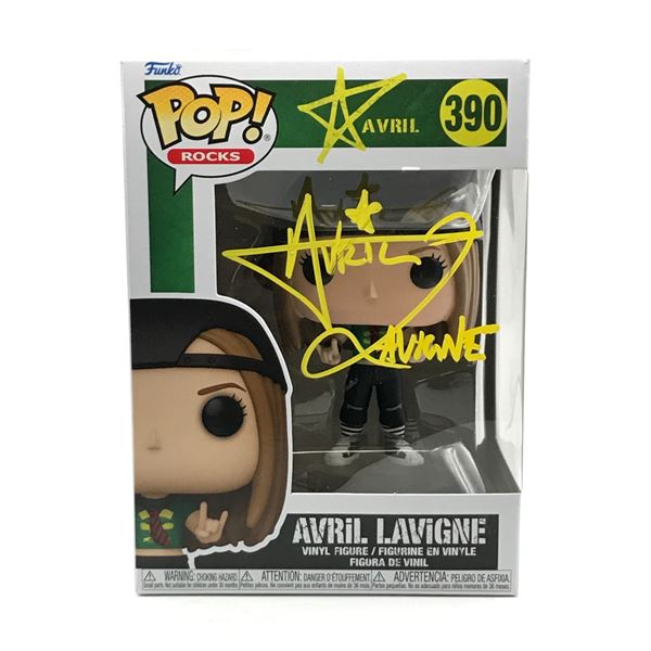 AVRIL LAVIGNE SIGNED FUNKO POP - ACE COA