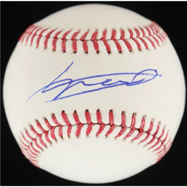 VLADIMIR GUERRERO JR SIGNED BASEBALL (JSA COA)