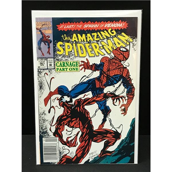MARVEL COMICS NO.361 THE AMAZING SPIDERMAN (1ST APPEARANCE CARNAGE)