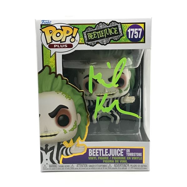 MICHAEL KEATON SIGNED BEETLEJUICE FUNKO POP - KB COA