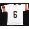 Image 3 : BAKER MAYFIELD SIGNED FOOTBALL JERSEY - JSA COA