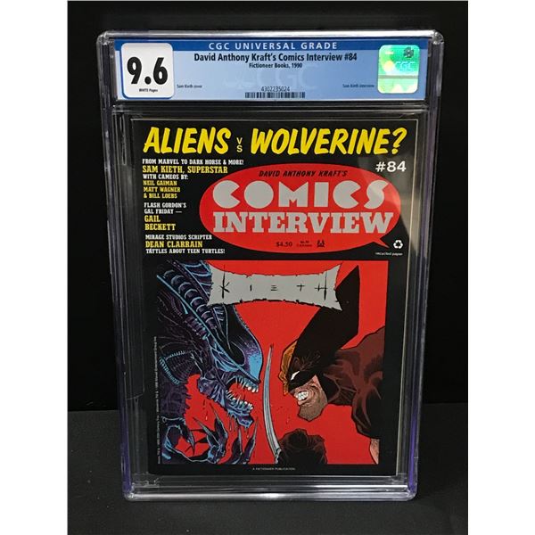 FICTIONEERS COMICS NO.84 ALIEN VS WOLVERINE