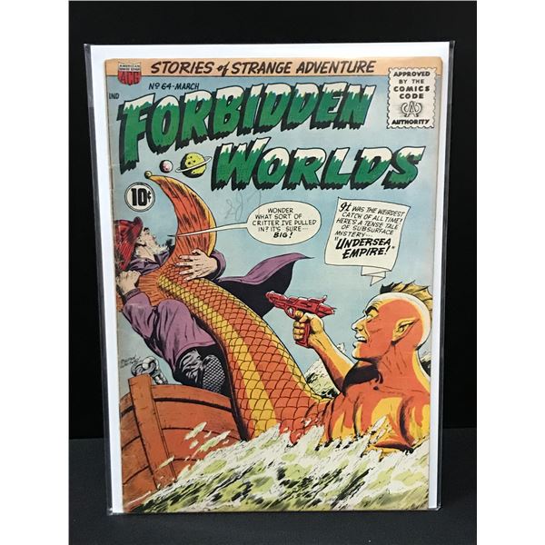 FORBIDDEN WORLDS #64 - ACG COMICS