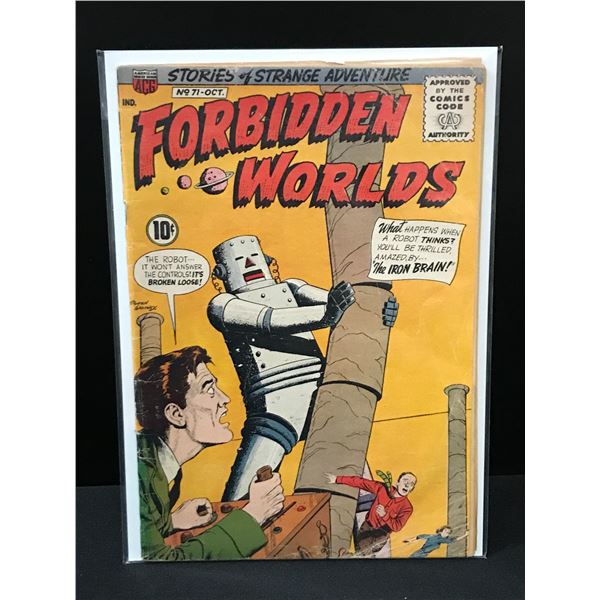 FORBIDDEN WORLDS #71 - ACG COMICS