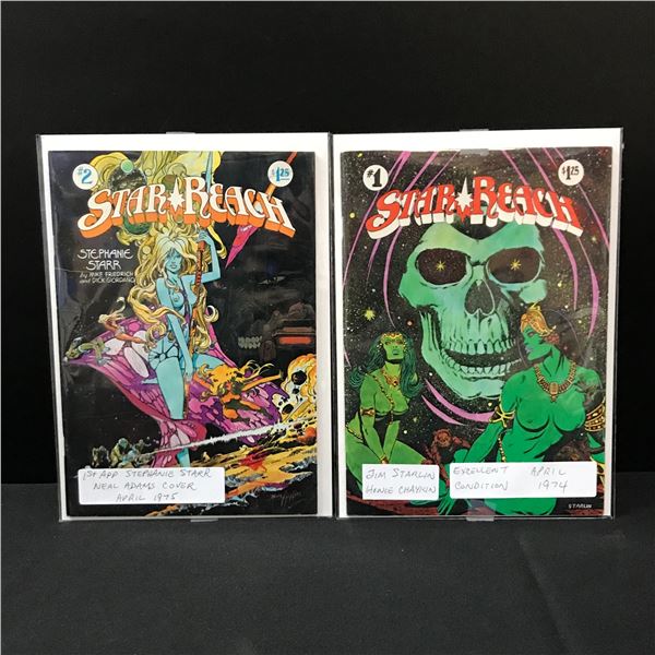 LOT OF 2 STAR REACH COMICS #1-2
