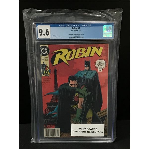 ROBIN #1 - CGC GRADE 9.6