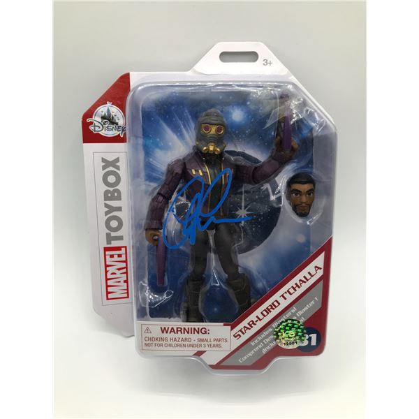 CHRIS PRATT SIGNED STAR LORD ACTION FIGURE - KB COA