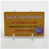 Image 2 : BOB ODENKIRK SIGNED BETTER CALL SAUL BUSINESS CARD - KB COA